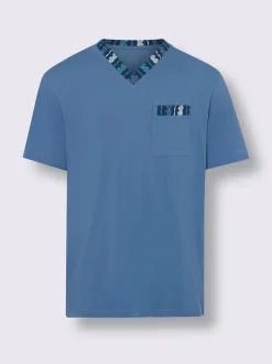 Pyjama court jersey fin