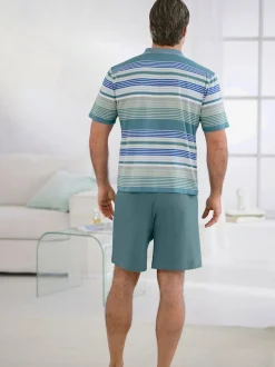 Pyjama court jersey fin