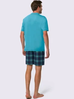 Pyjama court jersey fin