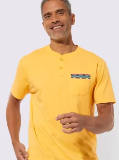 Pyjama court jersey fin