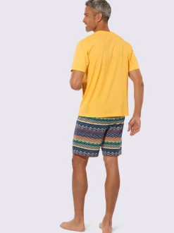 Pyjama court jersey fin