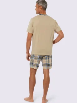Pyjama court jersey fin