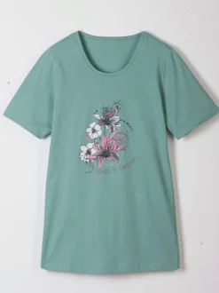Pyjama court jersey fin