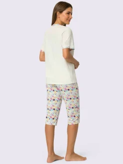 Pyjama court jersey fin