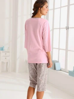 Pyjama court jersey fin