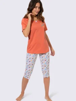 Pyjama court jersey fin