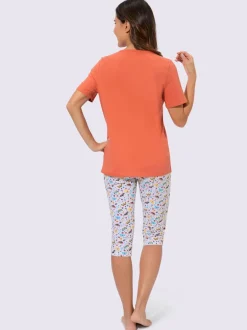 Pyjama court jersey fin