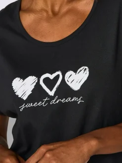 Pyjama court jersey fin