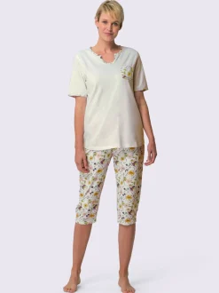 Pyjama court jersey fin