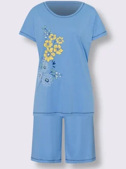 Pyjama court jersey fin
