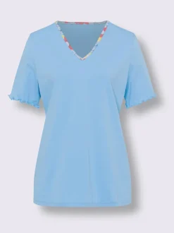 Pyjama court jersey fin
