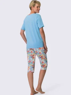 Pyjama court jersey fin