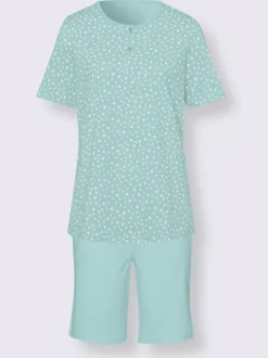 Pyjama court jersey fin
