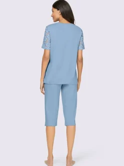 Pyjama court jersey fin