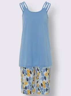 Pyjama court jersey fin