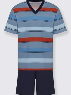 Pyjama court rayures tendance