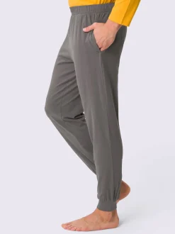 Pyjama-pantalon jersey fin
