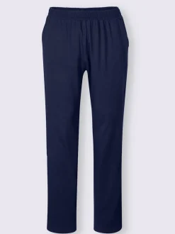 Pyjama-pantalon jersey fin