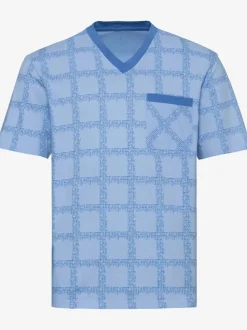 Pyjamas courts jersey fin