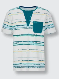 Pyjamas courts jersey fin