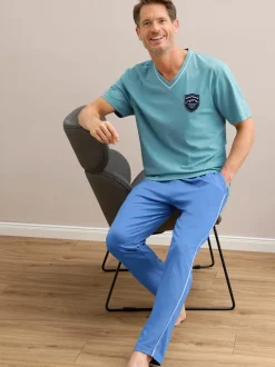 Pyjama-t-shirt jersey fin