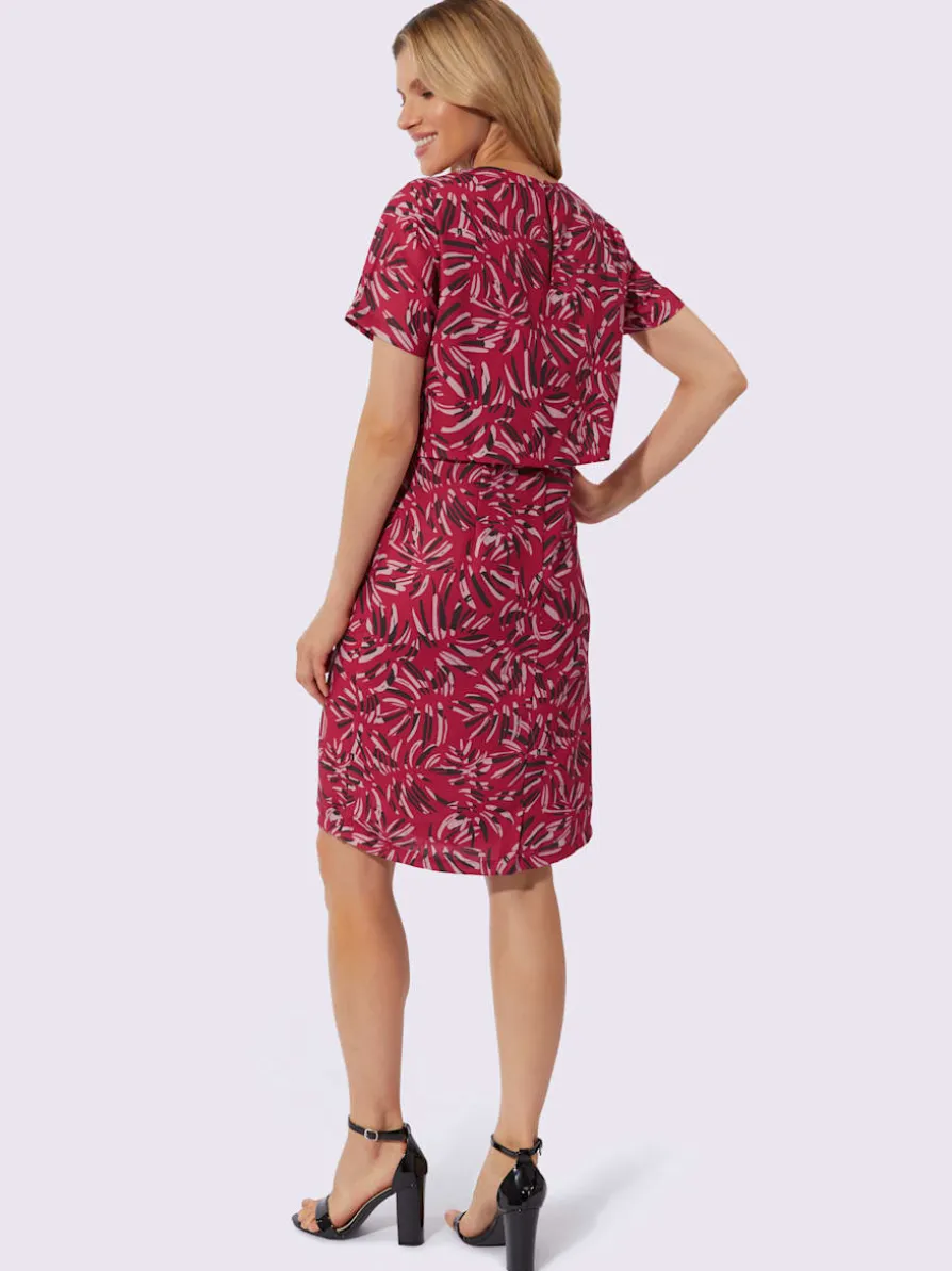 Robe crayon qualité tissée