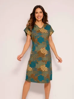 Robe d'été motif graphique