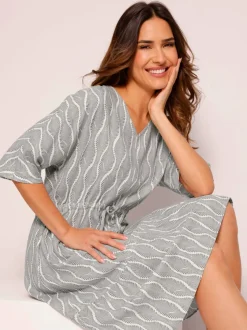 Robe d'été pure viscose