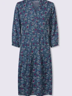 Robe à effet étagé 100% viscose