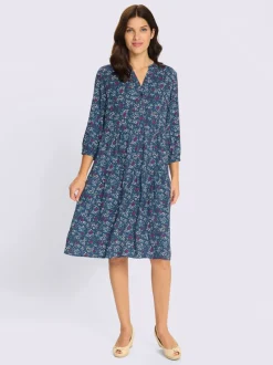Robe à effet étagé 100% viscose