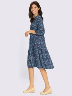 Robe à effet étagé 100% viscose