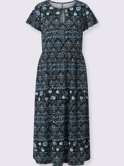 Robe en jersey coupe affinante