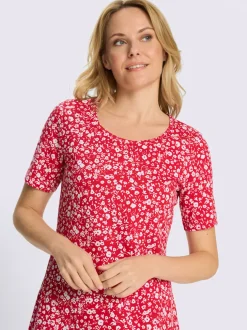 Robe en jersey imprimé mille fleurs