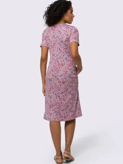 Robe en jersey imprimé mille-fleurs