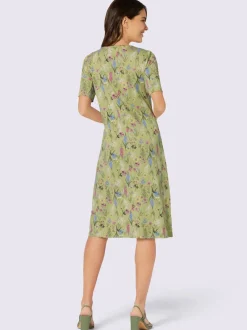 Robe en jersey joli motif floral