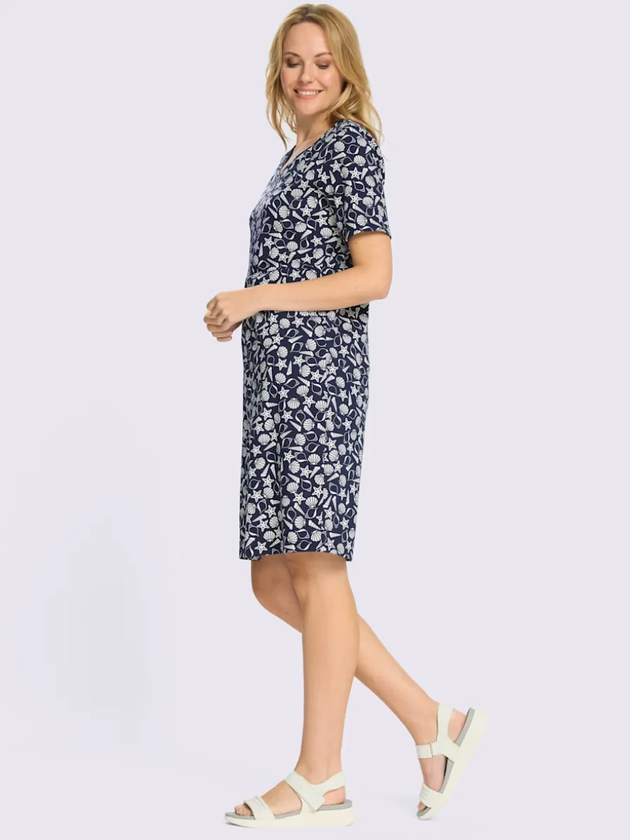 Robe en jersey poches pratiques