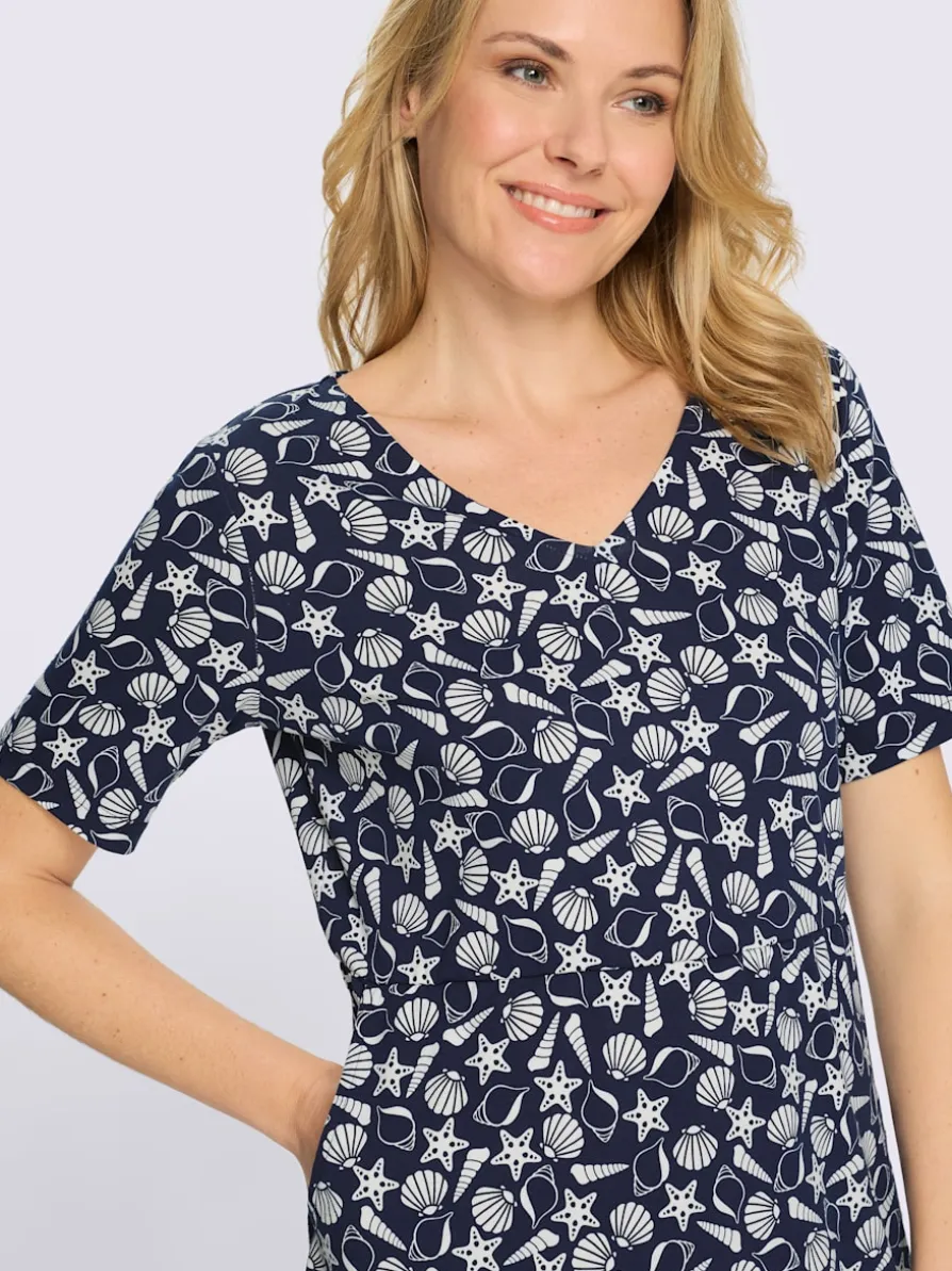 Robe en jersey poches pratiques