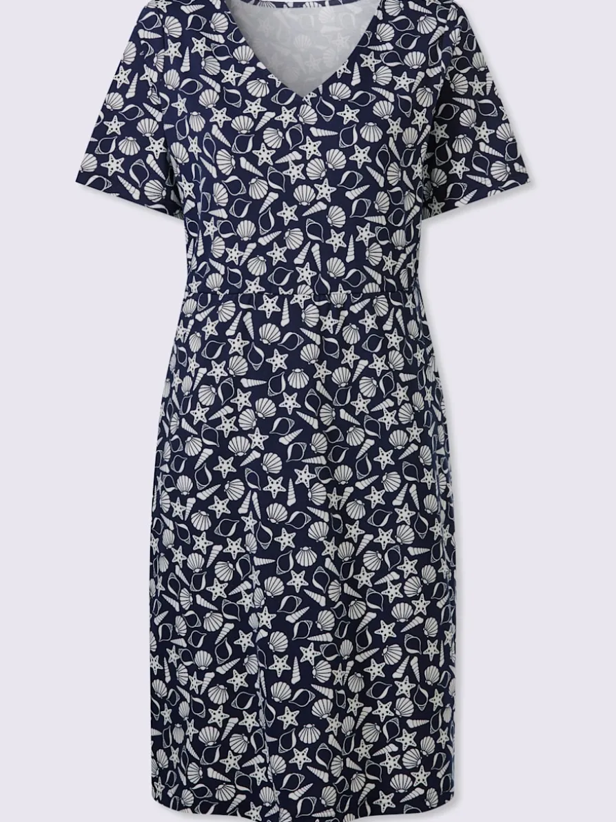 Robe en jersey poches pratiques