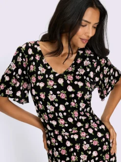 Robe en jersey pure viscose