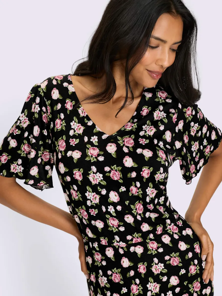 Robe en jersey pure viscose