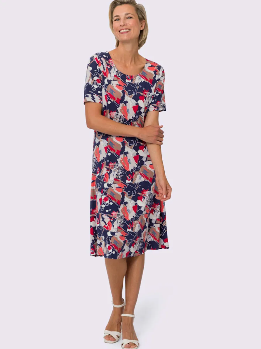 Robe en jersey viscose douce et fluide