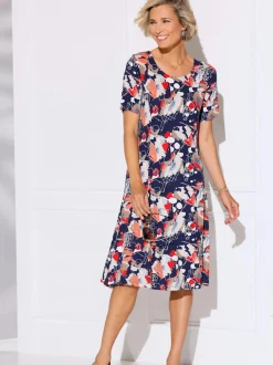 Robe en jersey viscose douce et fluide
