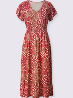 Robe en jersey viscose douce et fluide