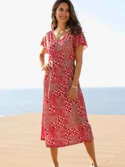 Robe en jersey viscose douce et fluide