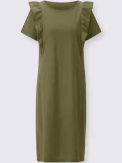 Robe en jersey volants tendance