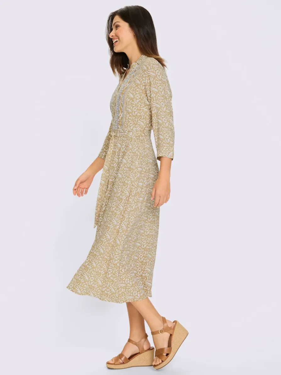Robe imprimée qualité tissée