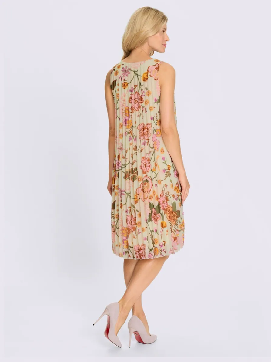 Robe plissée qualité plissée tendance