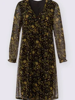 Robe évasée qualité tissée