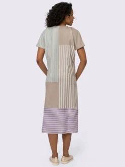 Robe évasée qualité tissée