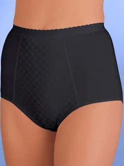 Slip culotte gainant chic à motifs jacquard